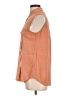 Equipment 100% Silk Orange Blouse Size L - photo 5