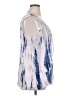 Jessica Simpson Blue Sleeveless Blouse Size XL - photo 4