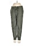 Caslon 100% Linen Solid Green Linen Pants Size XS - photo 1