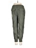 Caslon 100% Linen Solid Green Linen Pants Size XS - photo 2