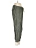 Caslon 100% Linen Solid Green Linen Pants Size XS - photo 4