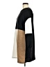 Shein Color Block Brown Casual Dress Size 6 - photo 5