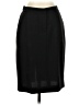 Brooks Brothers 346 Solid Black Wool Skirt Size 2 - photo 1