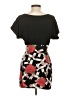 Motel Graphic Black Cocktail Dress Size S - photo 2