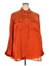 MICHAEL Michael Kors 100% Polyester Orange 3/4 Sleeve Blouse Size 2X - photo 1