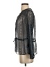 Rebecca Taylor 100% Silk Gray Blouse Size 0 - photo 5