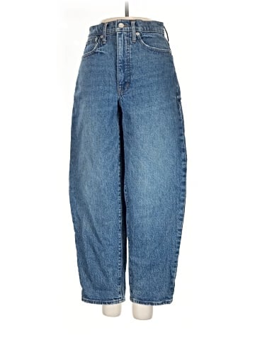 Madewell Balloon Jeans in Corson Wash (view 1)