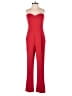 Express Solid Red Jumpsuit Size 0 - photo 1