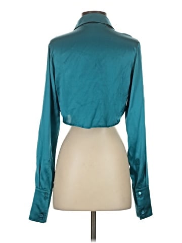 Silk Roads by Adriana Iglesias Long Sleeve Silk Top (view 2)