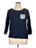 Esprit 100% Cotton Blue Long Sleeve Top Size XL - photo 1