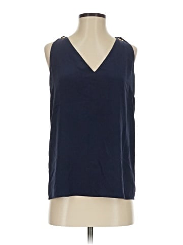 Tory Burch Sleeveless Silk Top (view 1)