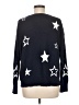 Lou & Grey Stars Silver Pullover Sweater Size M - photo 2