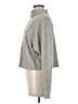 Honey & Sparkle Metallic Gray Turtleneck Sweater Size M - photo 5