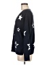 Lou & Grey Stars Silver Pullover Sweater Size M - photo 5