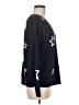 Lou & Grey Stars Silver Pullover Sweater Size M - photo 4