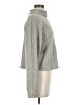 Honey & Sparkle Metallic Gray Turtleneck Sweater Size M - photo 4