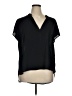 Shein 100% Polyester Black Short Sleeve Blouse Size 1X - photo 1