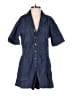 Free Assembly 100% Cotton Blue Romper Size XS - photo 1