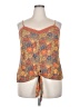 Daytrip 100% Rayon Orange Sleeveless Blouse Size XXL - photo 1