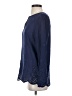 Liv Blue Long Sleeve Blouse Size S - photo 5