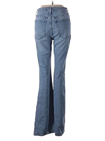 Madewell Skinny Flare Jeans in Fairson Wash (view 2)