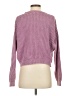 Ultra Flirt Checkered-gingham Purple Pullover Sweater Size S - photo 2