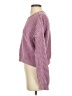 Ultra Flirt Checkered-gingham Purple Pullover Sweater Size S - photo 5