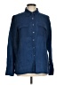 Tommy Bahama Solid Blue Long Sleeve Button-Down Shirt Size M - photo 1