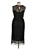 Sharagano 100% Polyester Black Cocktail Dress Size 14 - photo 2