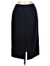 Talbots 100% Polyester Stripes Black Formal Skirt Size 10 - photo 2