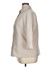 Appleseeds Houndstooth Tan 3/4 Sleeve Button-Down Shirt Size XL - photo 5