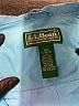 L.L.Bean 100% Nylon Solid Blue Windbreaker Size 14 - 16 - photo 3