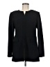 St. John Caviar Black Wool Blazer Size 8 - photo 1