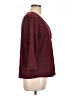 Assorted Brands Burgundy 3/4 Sleeve Top Size L - photo 4