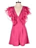 Shein 100% Polyester Pink Romper Size 4 - photo 1