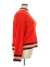 Sanctuary 100% Acrylic Color Block Red Pullover Sweater Size XXL - photo 4
