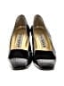 Escada Houndstooth Black Heels Size 8 - photo 2