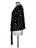 Versona Polka Dots Black 3/4 Sleeve Blouse Size L - photo 5