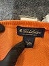 Brooks Brothers 100% Cotton Orange Pullover Sweater Size L - photo 7