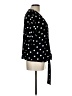 Versona Polka Dots Black 3/4 Sleeve Blouse Size L - photo 4