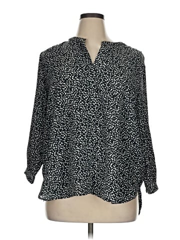 Jachs Girlfriend 3/4 Sleeve Blouse (view 1)