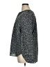 Jachs Girlfriend 100% Polyester Black 3/4 Sleeve Blouse Size XL - photo 5