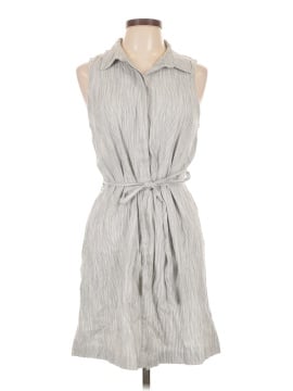 chinese dress ladies The Poet Dress in Sea Striped Linen Sea Striped Linen / 2024SP265 SSL / 1