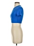 Zara Blue Short Sleeve Turtleneck Size S - photo 5
