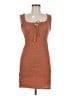 Assorted Brands 100% Polyester Brown Casual Dress Size XL - photo 1