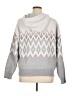 Rachel Zoe Chevron-herringbone Gray Pullover Sweater Size XL - photo 2