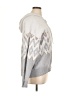 Rachel Zoe Chevron-herringbone Gray Pullover Sweater Size XL - photo 4