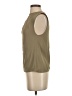 Zara 100% Polyester Tan Sleeveless Blouse Size XS - photo 5