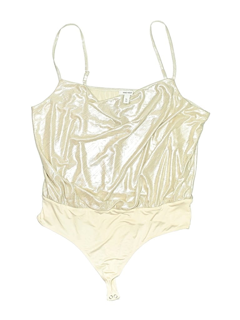 Pre-owned Nine West Bodysuit In Ivory