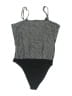 WAYF 100% Polyester Black Bodysuit Size S - photo 2